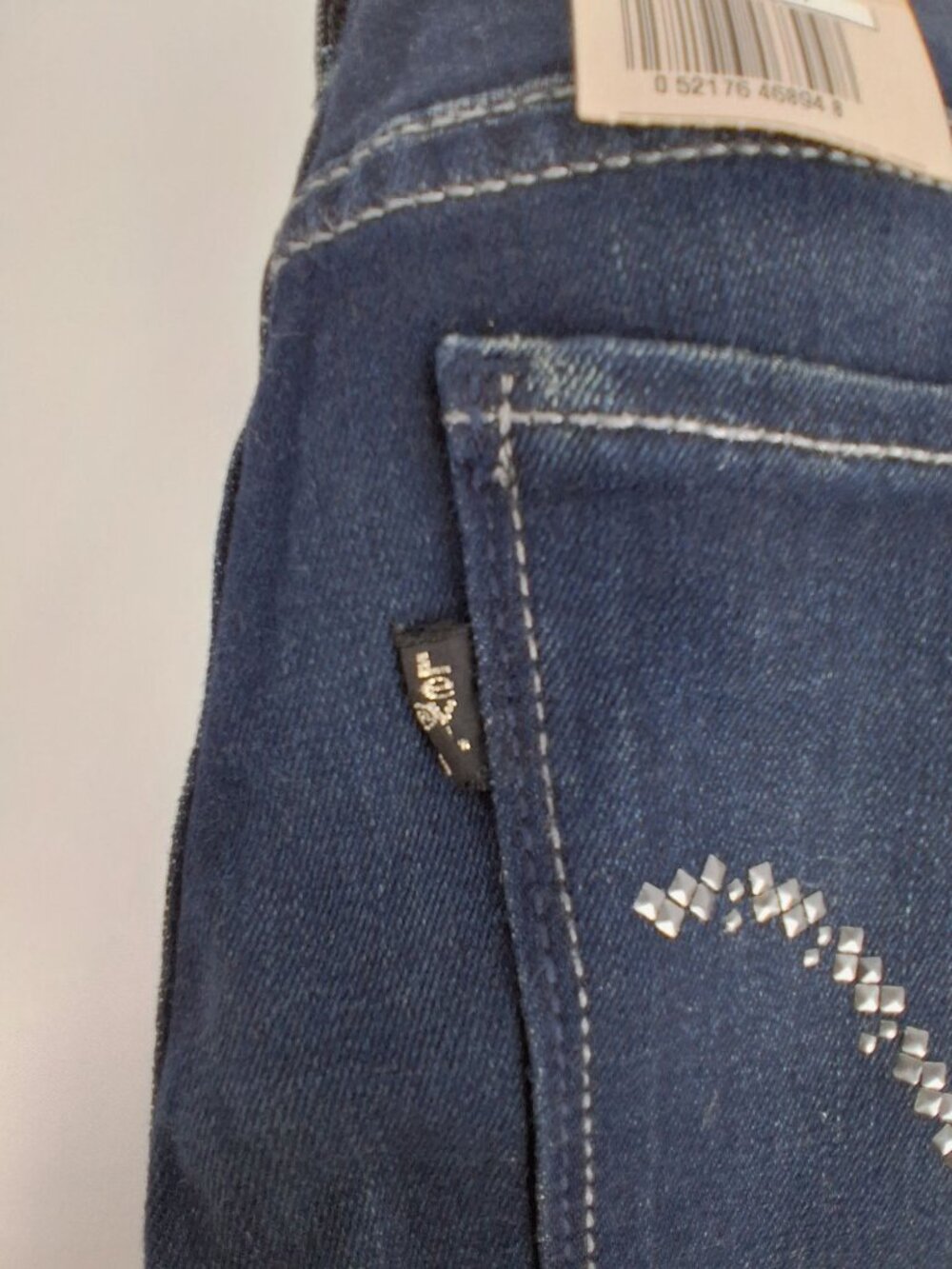 Levis Womens 512 Bootcut Perfectly Slimming Jeans 2M (24x31) Dark Wash Denim NWT - Picture 12 of 16